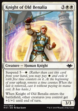 Knight of Old Benalia - Modern Horizons (Common) [17]