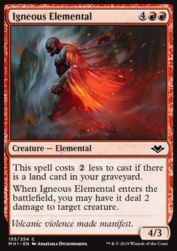 Igneous Elemental - Modern Horizons (Common) [133]