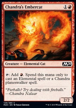 Chandra's Embercat - Core 2020 (Common) [M20-129]