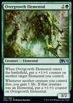 Overgrowth Elemental - Core 2020 (Uncommon) [187]