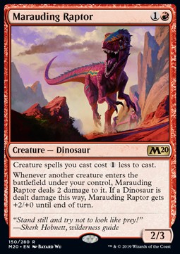 Marauding Raptor - Core 2020 (Rare) [M20-150]