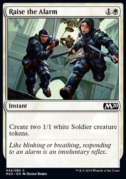 Raise the Alarm - Core 2020 (Common) [M20-34]