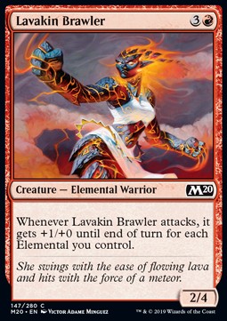 Lavakin Brawler - Core 2020 (Common) [M20-147]