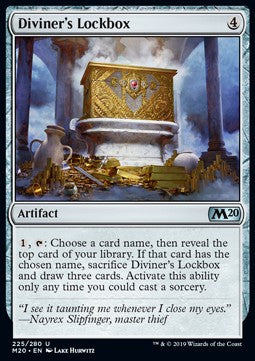 Diviner's Lockbox - Core 2020 (Uncommon) [M20-225]