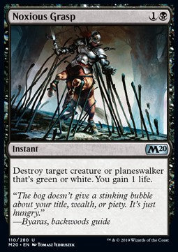 Noxious Grasp - Core 2020 (Uncommon) [110]