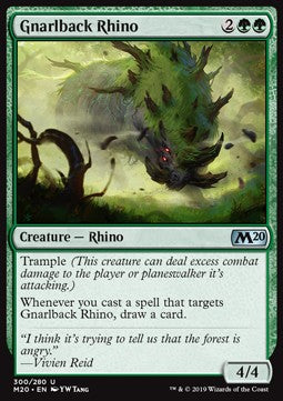 Gnarlback Rhino - Core 2020: Extras (Uncommon) [XM20-300]