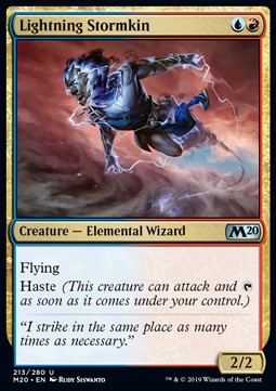 Lightning Stormkin - Core 2020 (Uncommon) [M20-213]