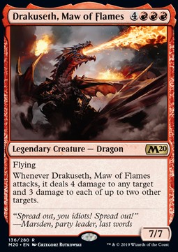 Drakuseth, Maw of Flames - Core 2020 (Rare) [136]