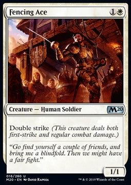 Fencing Ace - Core 2020 (Uncommon) [M20-16]