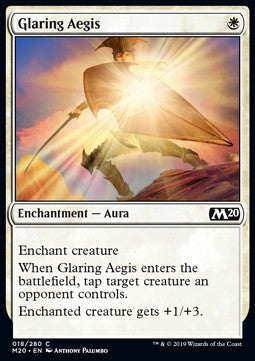 Glaring Aegis - Core 2020 (Common) [M20-18]
