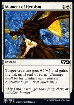 Moment of Heroism - Core 2020 (Common) [M20-30]