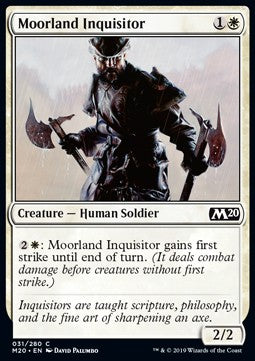 Moorland Inquisitor - Core 2020 (Common) [M20-31]