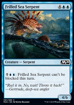 Frilled Sea Serpent - Core 2020 (Common) [61]