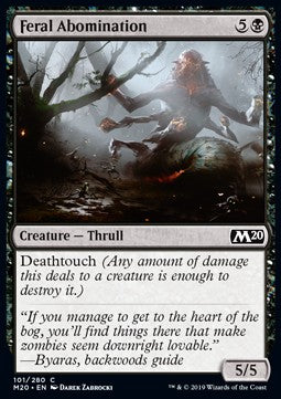 Feral Abomination - Core 2020 (Common) [101]