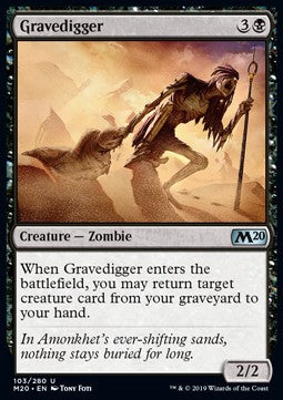 Gravedigger - Core 2020 (Uncommon) [M20-103]