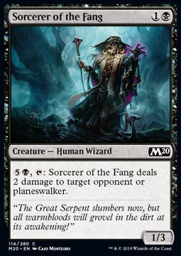 Sorcerer of the Fang - Core 2020 (Common) [M20-114]