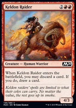 Keldon Raider - Core 2020 (Common) [M20-146]