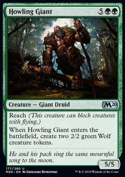 Howling Giant - Core 2020 (Uncommon) [M20-177]