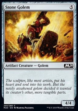 Stone Golem - Core 2020 (Common) [M20-240]