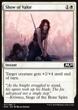Show of Valor - Core 2020: Extras (Common) [XM20-311]