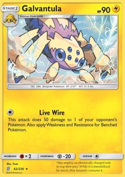 Galvantula - Unified Minds (Rare) [UNM-62]