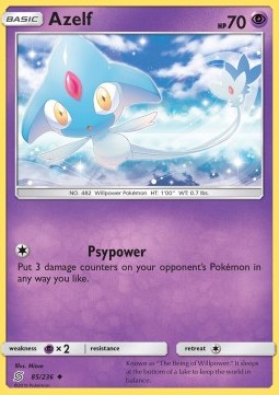 Azelf - Unified Minds (Uncommon) [UNM-85]