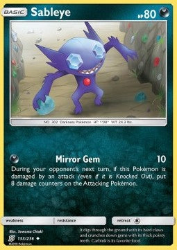Sableye - Unified Minds (Uncommon) [133]