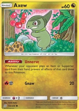 Axew - Unified Minds (Common) [154]