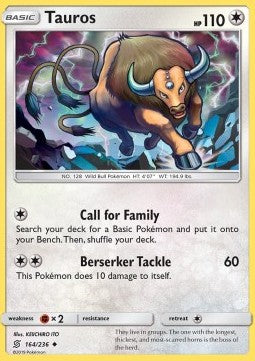 Tauros - Unified Minds (Uncommon) [164]