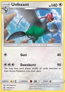 Unfezant - Unified Minds (Rare) [176]