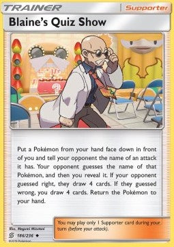 Blaine's Quiz Show - Unified Minds (Uncommon) [UNM-186]