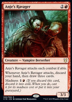 Anje's Ravager - Commander 2019 (Rare) [C19-22]