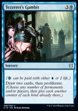 Tezzeret's Gambit - Commander 2019 (Uncommon) [C19-98]