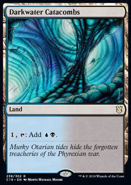 Darkwater Catacombs - Commander 2019 (Rare) [C19-238]