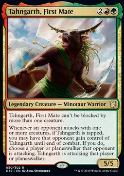 Tahngarth, First Mate - Commander 2019 (Rare) [C19-50]