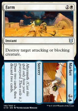 Farm // Market - Commander 2019 (Uncommon) [C19-192]