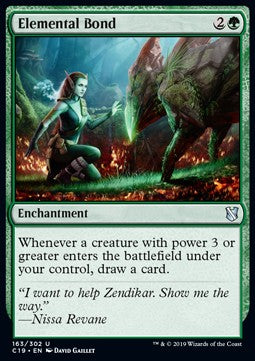 Elemental Bond - Commander 2019 (Uncommon) [C19-163]