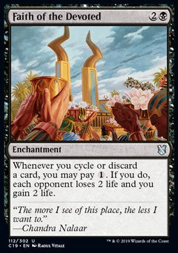Faith of the Devoted - Commander 2019 (Uncommon) [C19-112]