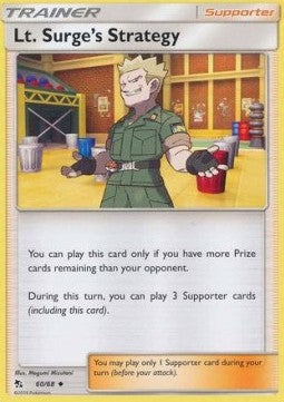 Lt. Surge's Strategy - Hidden Fates (Uncommon) [60]