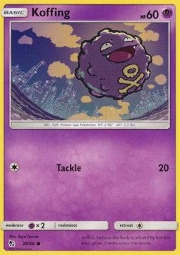 Koffing - Hidden Fates (Common) [28]