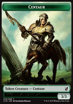 Centaur Token (G 3/3) // Egg Token (G 0/1) - Commander 2019 (Token) [T 15/16]