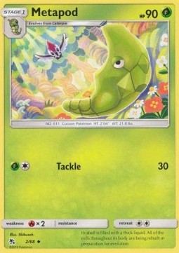 Metapod - Hidden Fates (Uncommon) [2]