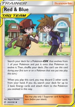 Red & Blue - Cosmic Eclipse (Uncommon) [202]