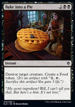 Bake into a Pie - Throne of Eldraine (Common) [76]