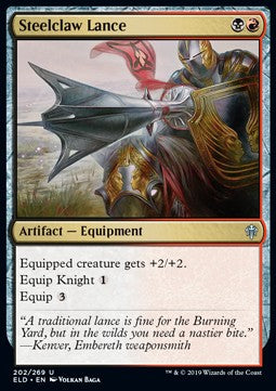 Steelclaw Lance - Throne of Eldraine (Uncommon) [202]