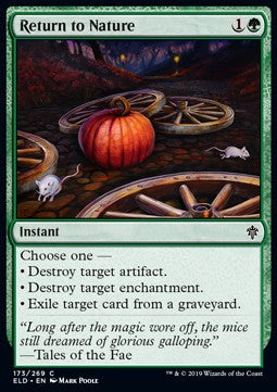 Return to Nature - Throne of Eldraine (Common) [173]