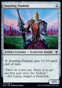 Jousting Dummy - Throne of Eldraine (Common) [224]