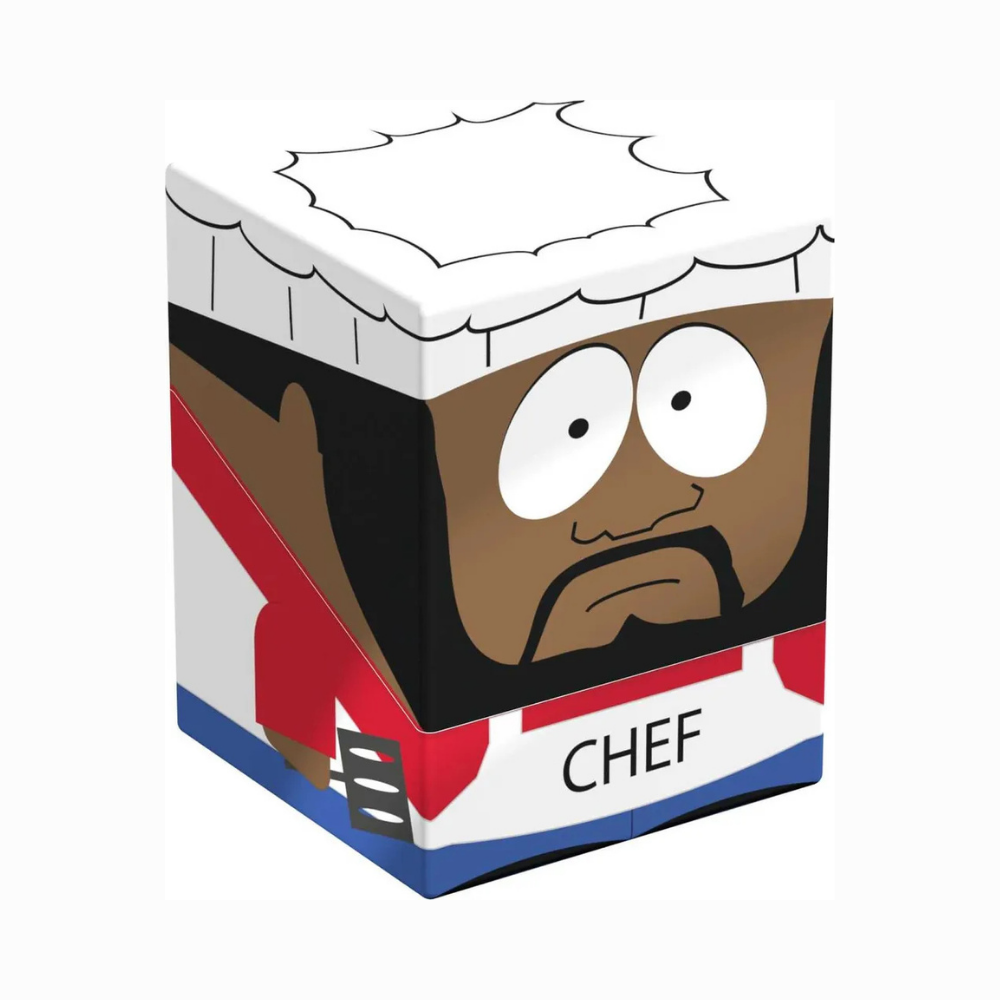 Ultimate Guard Squaroes South Park Chef Deckbox – robuste Kartenbox mit Chef-Artwork zur sicheren Aufbewahrung von TCG-Decks
