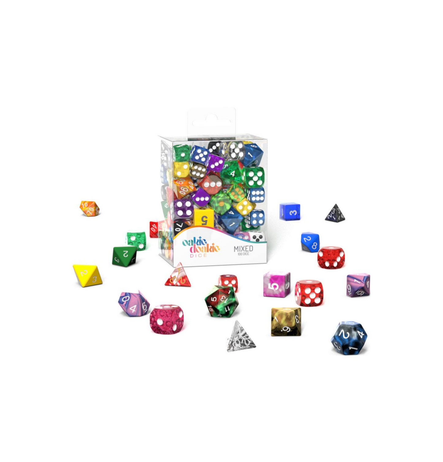 Würfelset RPG - Retail Pack Mixed (100)