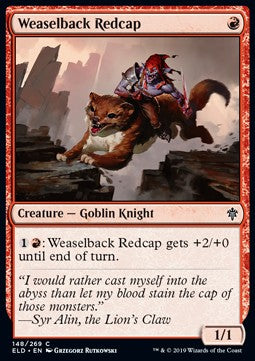 Weaselback Redcap - Throne of Eldraine (Common) [148]